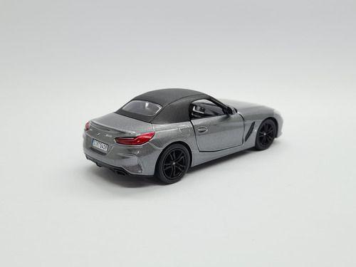 Imagem de Miniatura Bmw Z4 Cinza Metal Kinsmart 1:34