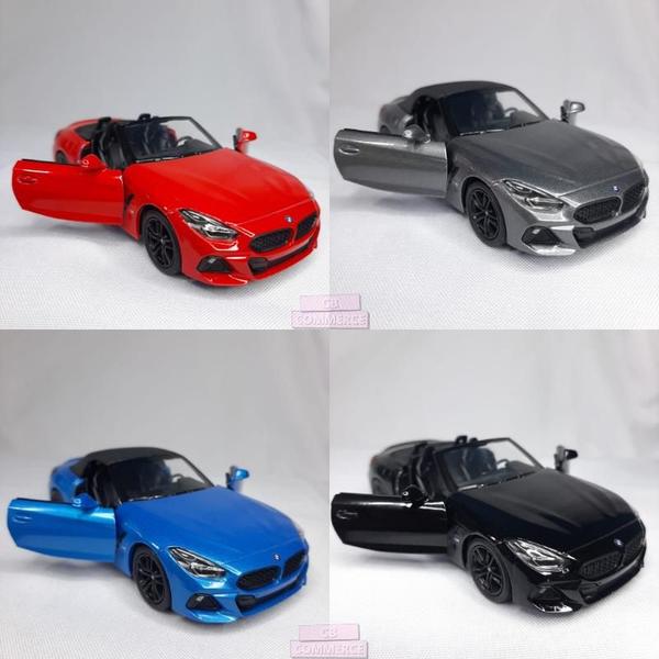 Imagem de Miniatura Bmw Z4 Conversível Metal Fricção Escala 1/34 Azul