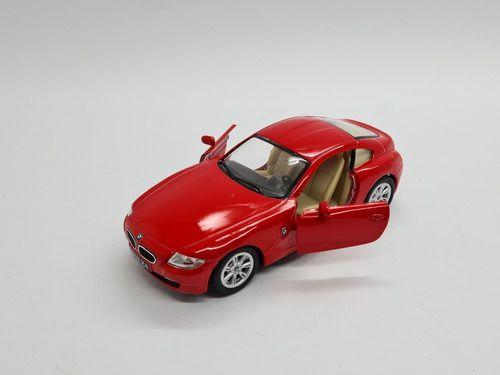 Imagem de Miniatura Bmw Z4 Coupe Vermelho Metal Kinsmart 1:32