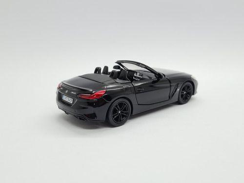 Imagem de Miniatura Bmw Z4 Preto Conversível Metal Kinsmart 1:34