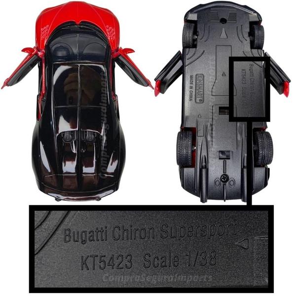 Miniatura Bugatti Chiron Carrinho De Ferro Abre Porta Carro - Europio Imagem de Miniatura Bugatti Chiron Carrinho De Ferro Abre Porta Carro