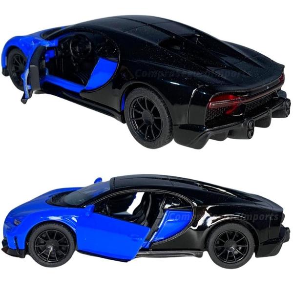 Miniatura Bugatti Chiron Carrinho De Ferro Abre Porta Carro - Europio Imagem de Miniatura Bugatti Chiron Carrinho De Ferro Abre Porta Carro