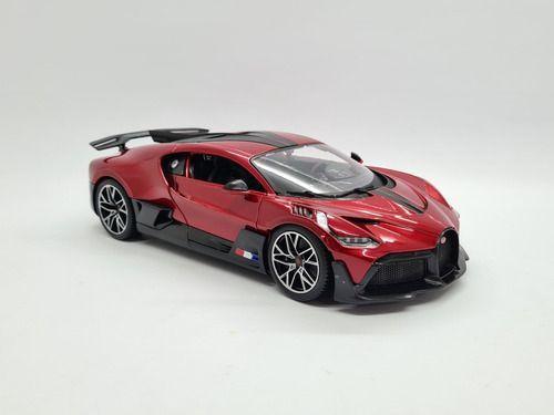 Imagem de Miniatura Bugatti Divo Vermelho Burago 1:18