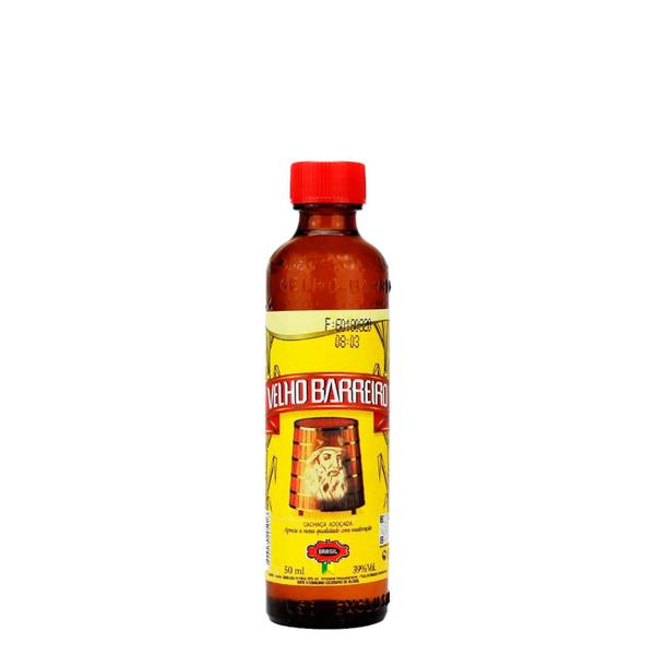 Imagem de Miniatura Cachaça Velho Barreiro 50ml