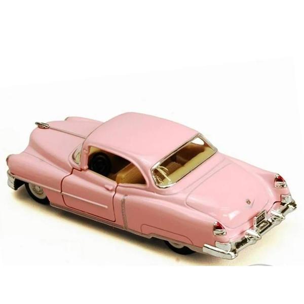 Imagem de Miniatura Cadillac 1953 Series 62 Kinsmart 1/43 Metal e Fricção Rosa