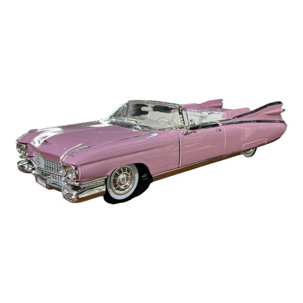 Imagem de Miniatura Cadillac Eldorado 1959 Rosa Maisto Metal 1:18