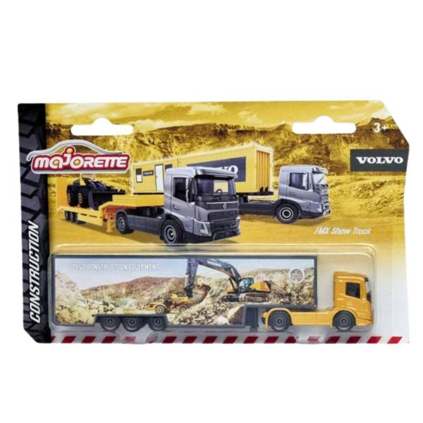 Imagem de Miniatura Caminhão Baú Volvo Fmx Show Truck 1/64 - Majorette