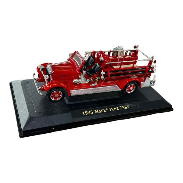 Imagem de Miniatura Caminhão Bombeiro Mack 1935 75BX Metal 1:43