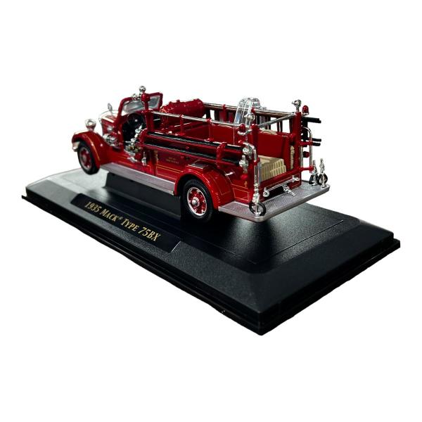 Imagem de Miniatura Caminhão Bombeiro Mack 1935 75BX Metal 1:43