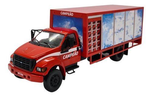 Imagem de Miniatura Caminhão Ford F12000 Vermelho Campeão 1:43