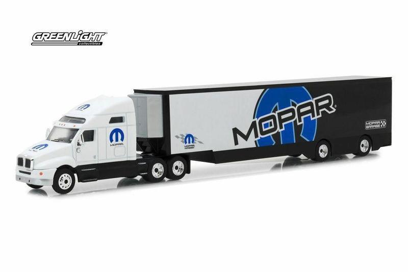 Imagem de Miniatura Caminhão Mopar Kenworth T2000 Greenlight Escal1/64