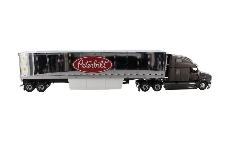 Imagem de Miniatura Caminhão Reboque Refrigerado 1/50 Peterbilt 579