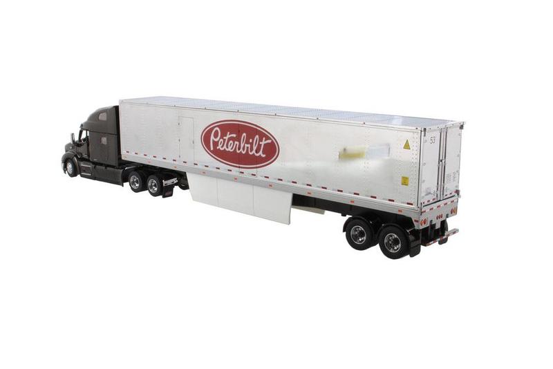 Imagem de Miniatura Caminhão Reboque Refrigerado 1/50 Peterbilt 579