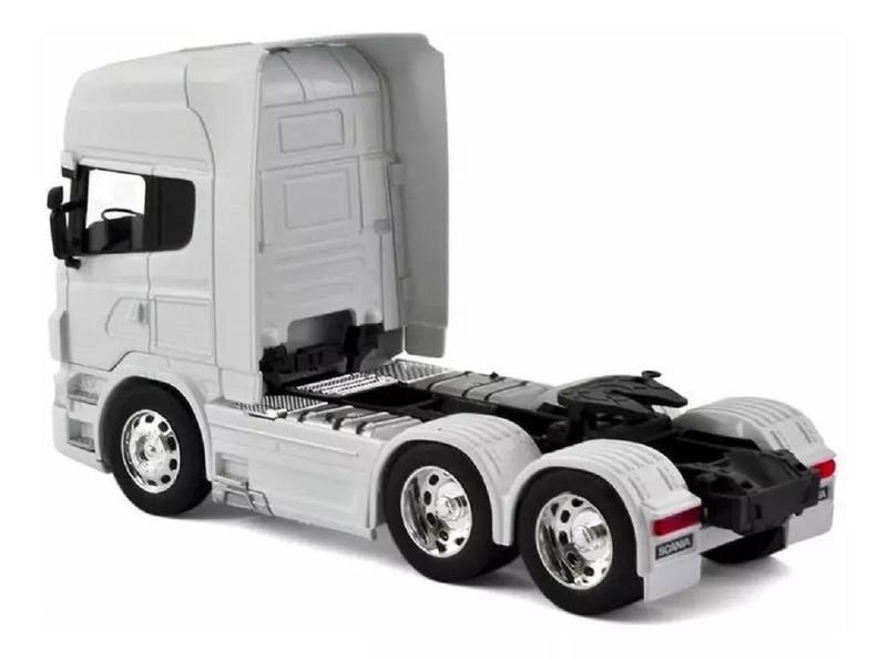 Imagem de Miniatura Caminhão Sc V8 R730 6x4 1/32 Welly Branco