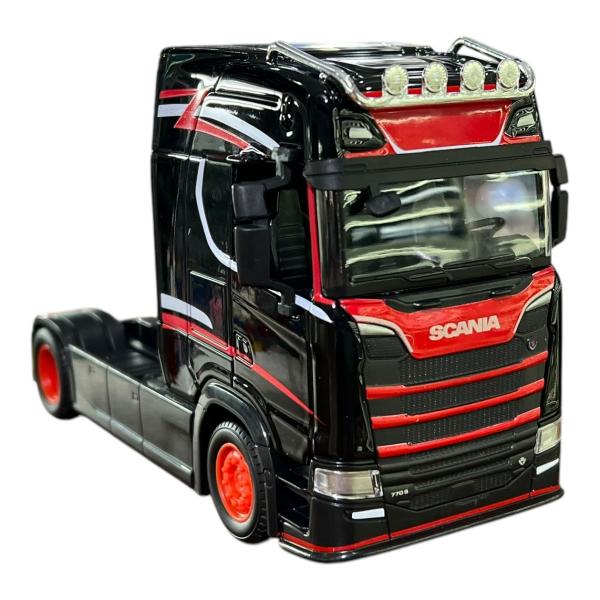 Imagem de Miniatura Caminhão Scania 770S V8 Preto Burago 1:43