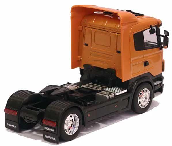 Imagem de Miniatura Caminhão Scania R470 Laranja Welly 1/32