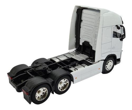 Imagem de Miniatura Caminhão Volvo Fh 500 Truck Branco Metal 1:32