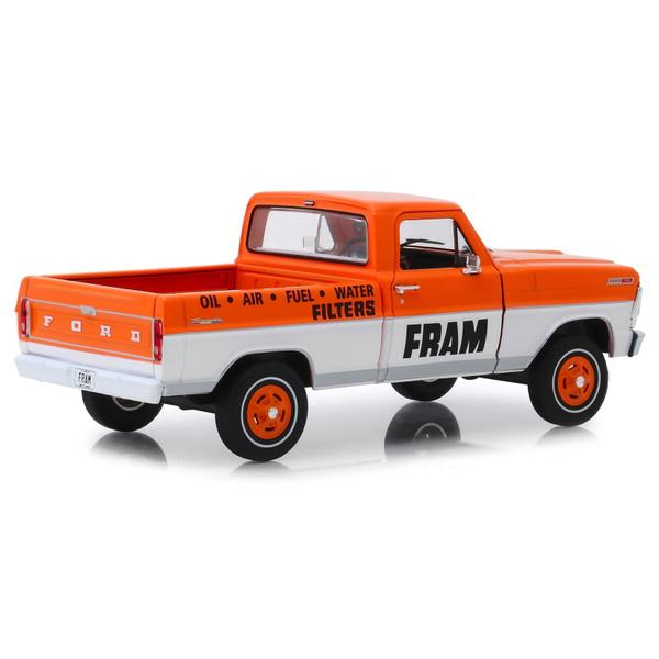 Imagem de Miniatura Camionete Ford F-100 1967 Fram OIL Greenlight 1/24