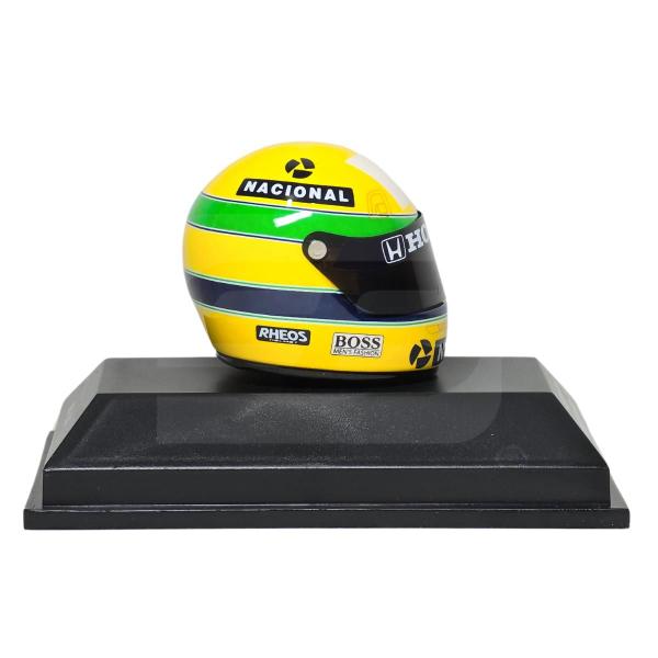 Imagem de Miniatura Capacete Ayrton Senna Campeão 1991 1/8 Minichamps