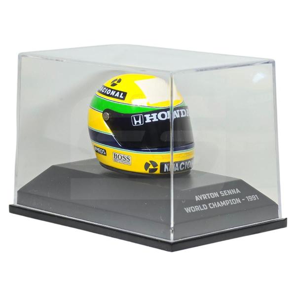 Imagem de Miniatura Capacete Ayrton Senna Campeão 1991 1/8 Minichamps