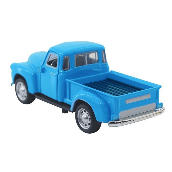 Imagem de Miniatura Carrinho Chevrolet de Metal Pickup 3100 Azul (1950)