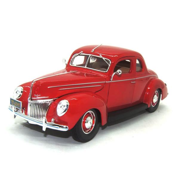 Imagem de Miniatura Carro 1939 Ford Deluxe 1/18 Special Edition Vermelho Maisto 31180