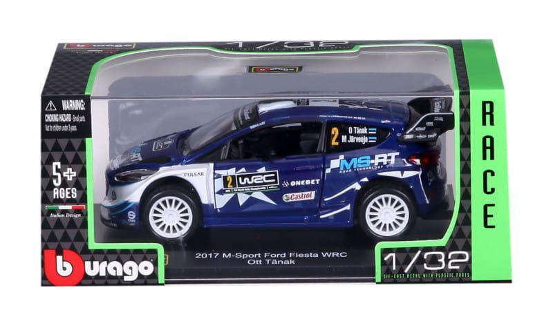 Imagem de Miniatura Carro 2017 M-Sport Ford Fiesta Wrc 1/32 Bburago 41052