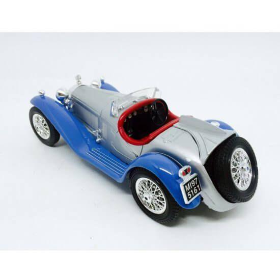 Imagem de Miniatura Carro Alfa Romeo 8C 2300 Spider T32 1/18 Prata Bburago 12063