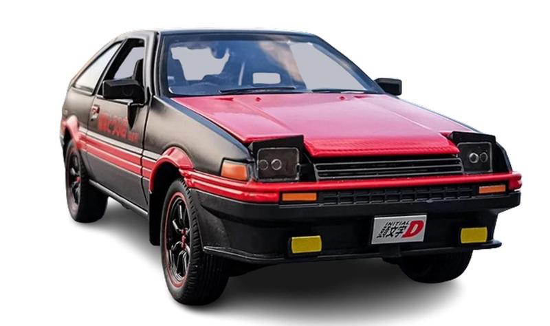 Imagem de Miniatura Carro Automóvel Toyota Trueno Ae86 (1986) Escala 1/20 - Vermelho