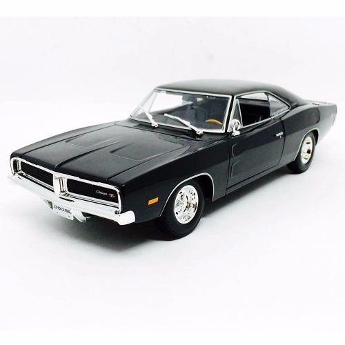 Imagem de Miniatura Carro Dodge Charger R/T 1969 1/18 Special Edition Preto Maisto 31387