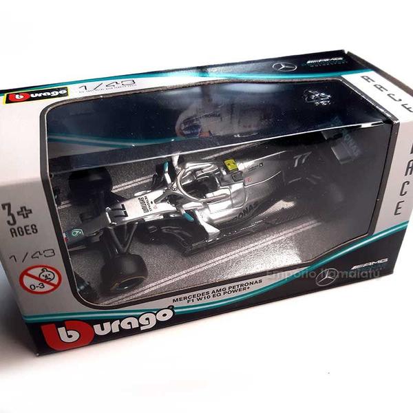 Imagem de Miniatura Carro F-1 Mercedes AMG Petronas 2019 Valteri Bottas 1/43