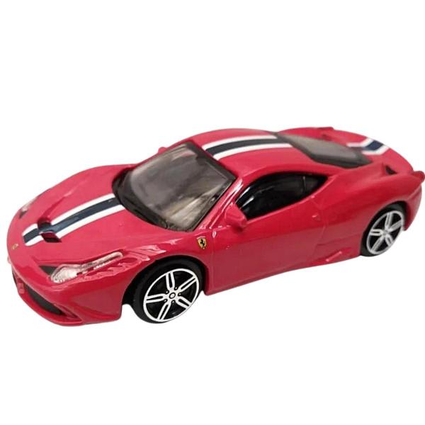 Imagem de Miniatura Carro Ferrari 458 Speciale 1/64 Vermelho Bburago 56000