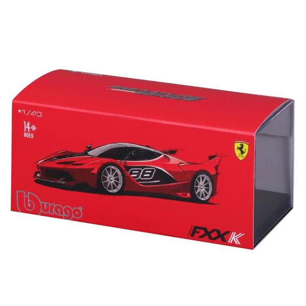 Imagem de Miniatura Carro Ferrari Fxx-K 1/43 Vermelho Bburago 39606