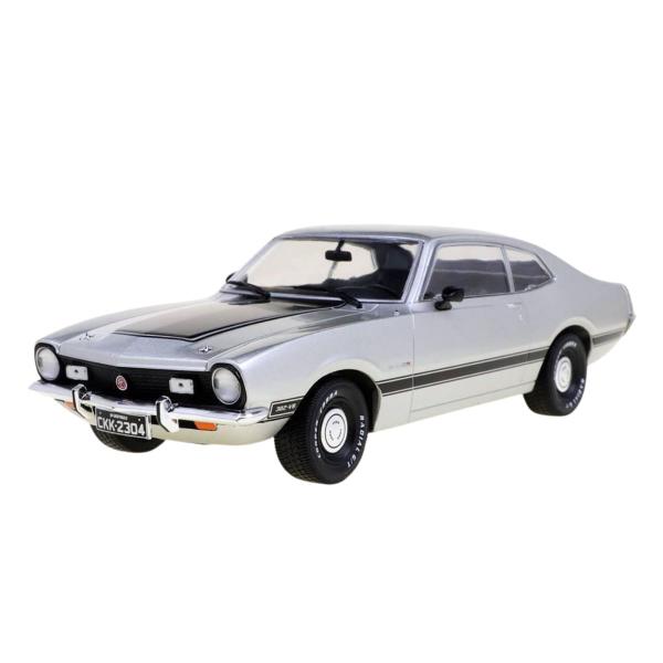 Imagem de Miniatura Carro Ford Maverick GT 1974 1/24 Prata California Toys 24206A