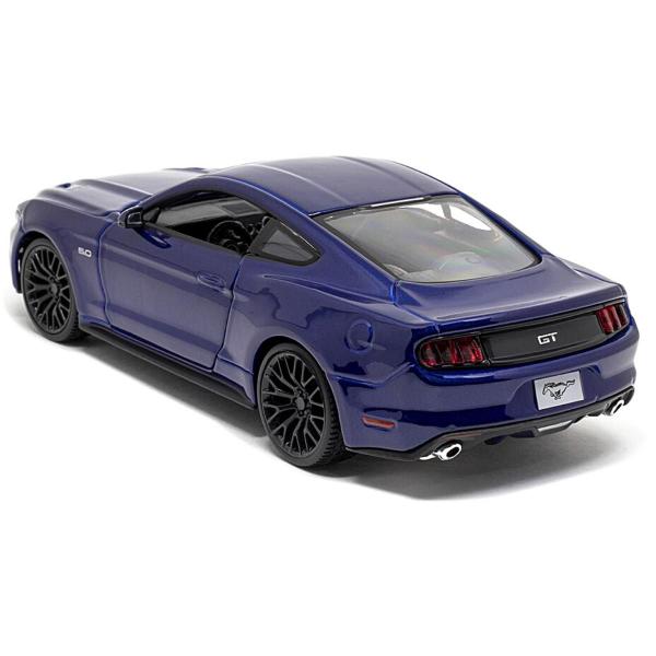 Imagem de Miniatura Carro Ford Mustang Gt 2015 1/24 Azul Maisto 31508