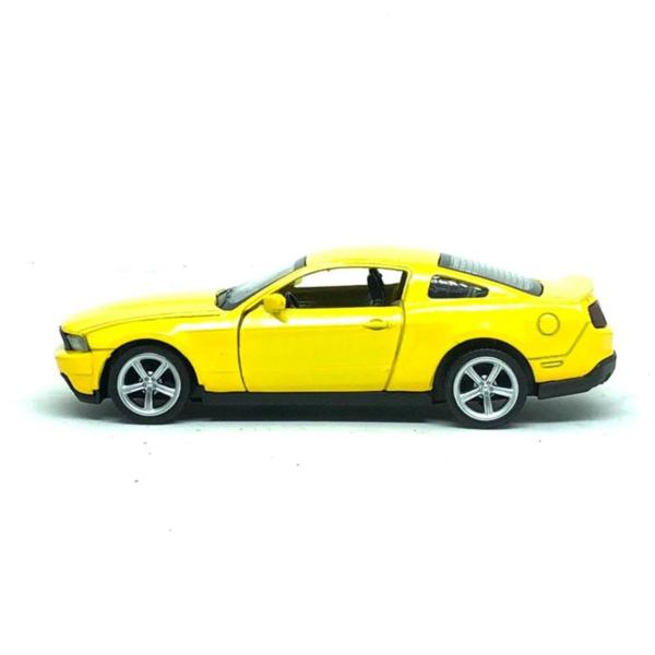 Imagem de Miniatura Carro Ford Mustang Gt C Fricção 1/32 Amarelo Calif. Collectibles 44400