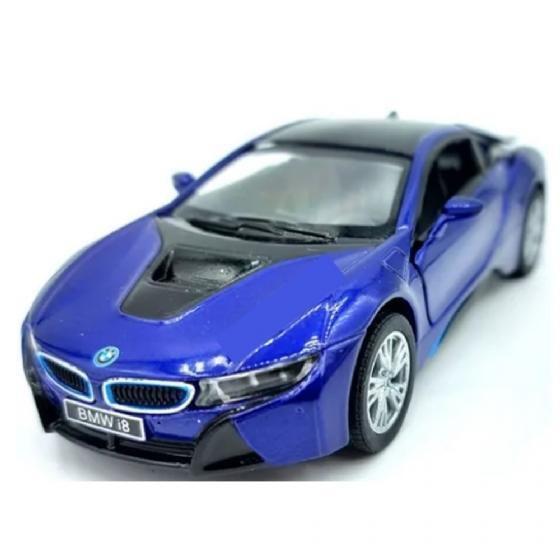 Imagem de Miniatura Carro I8 Ferro Coleção Abre Portas Carrinho