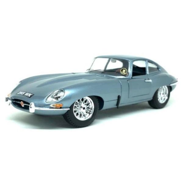 Imagem de Miniatura Carro Jaguar E-Type Coupe 1961 1/18 Azul Bburago 12044