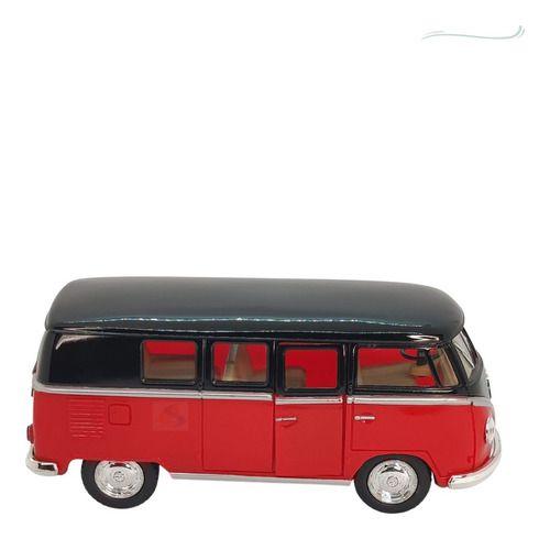 Imagem de Miniatura Carro Kombi Colecionador Flexão Abre Portas Nf