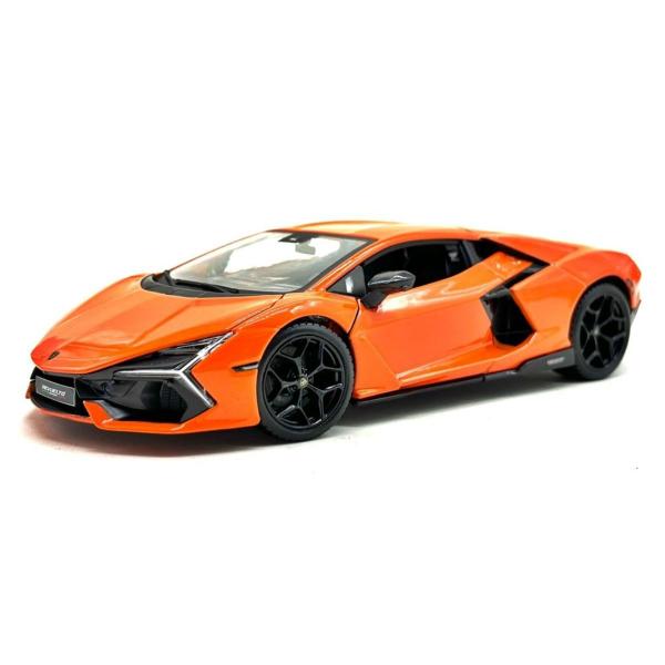 Imagem de Miniatura Carro Lamborghini Revuelto Hybrid 2023 Laranja 1/24 Burago 21106