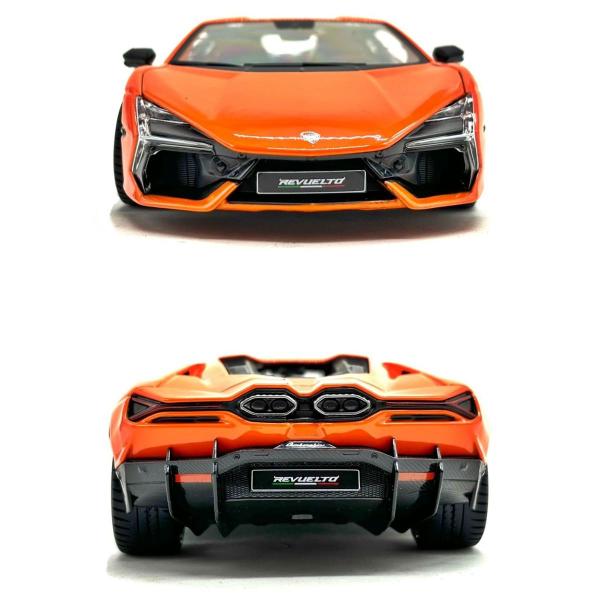 Imagem de Miniatura Carro Lamborghini Revuelto Hybrid 2023 Laranja 1/24 Burago 21106