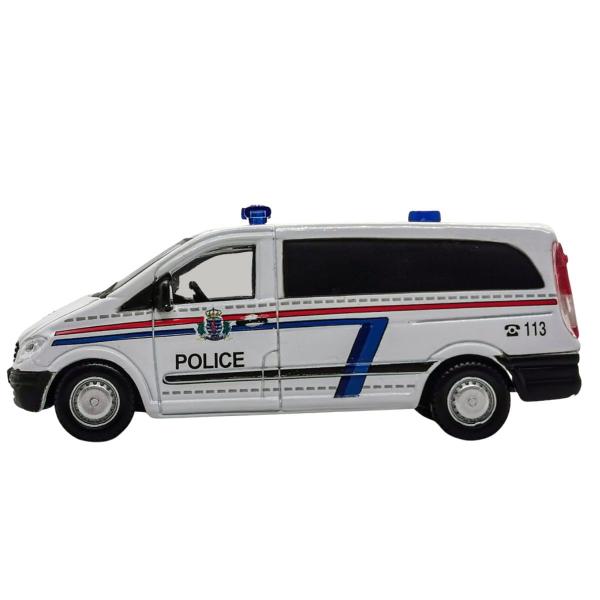 Imagem de Miniatura Carro Mercedes Benz Vito 1/50 Emergency Branco Bburago 32009