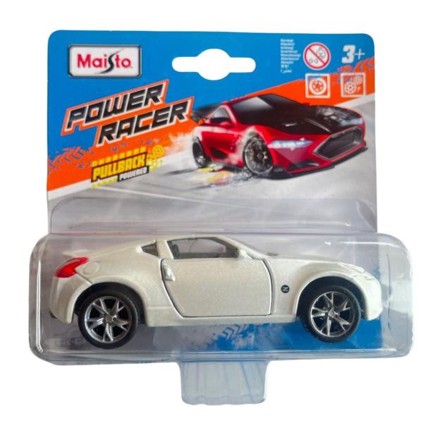 Imagem de Miniatura Carro Nissan 370Z 1/43 Branco Maisto 25001