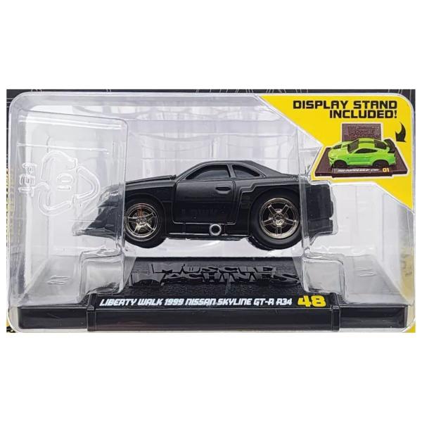 Imagem de Miniatura Carro Nissan Skyline GT-R R34 1999 Liberty Walk 1/64 Maisto 15588