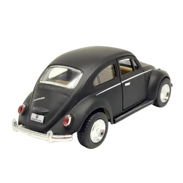 Imagem de Miniatura Carro Volkswagen Fusca 1967 1/32 Preto Kinsmart KT5057DM