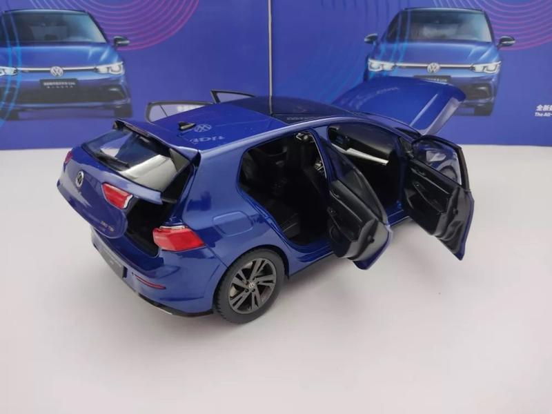 Imagem de Miniatura Carro Vw Volkswagen Golf MK8 R-Line (2020) Escala 1/18