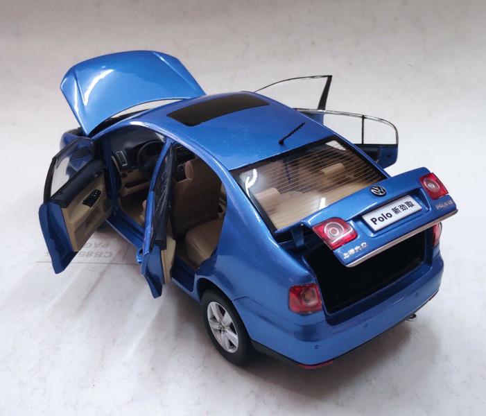 Imagem de Miniatura Carro Vw Volkswagen Polo Sedan (2014) Escala 1/18