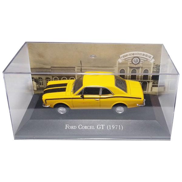Imagem de Miniatura Carros Nacionais Ford Corcel GT 1971 Amarelo