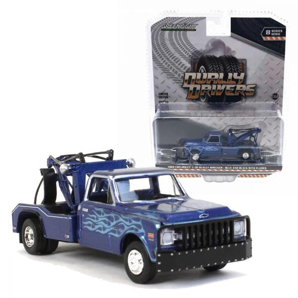 Imagem de Miniatura Chevrolet C-30 Guincho 1969 Dually Drivers - Greenlight