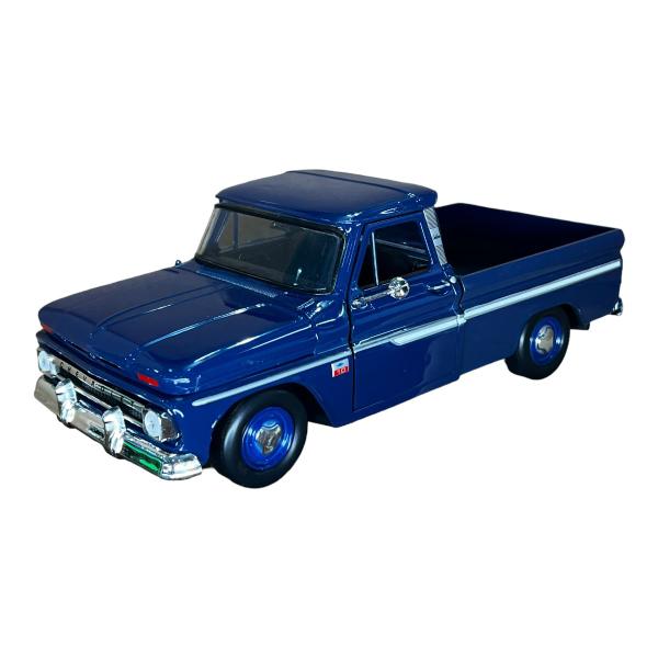 Imagem de Miniatura Chevrolet C10 Azul Metal Motormax 1:24